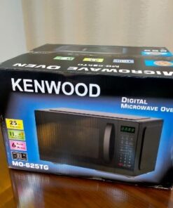 Kenwood Digital Microwave Oven 25LTR Capacity, 6 Auto Menus, MO-625TG