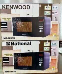 Kenwood Floral Glassdoor Design MO-525TG 25liter capacity Grill